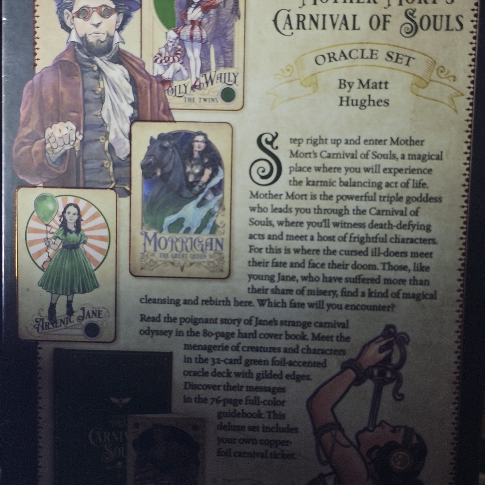 Carnival of Souls Oracle Deck New In Box - Picture 8 of 9